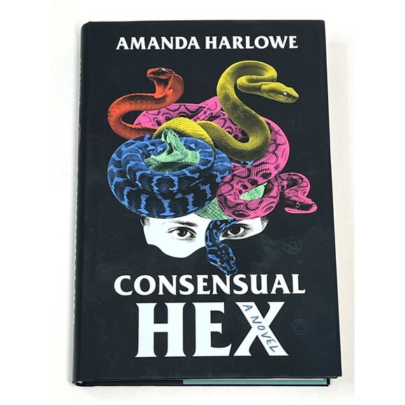 Consensual Hex Hardcover Book by Amanda Harlowe | Feminist Fantasy Fiction - Picture 1 of 5
